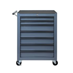Rolling Metal Tool Chest with 7 Drawers, 20" 7-Drawer Tool Chest Cabinet with Ball Bearing Drawer Slides, Steel Tool Storage Box Organizer -GREY (Option: Grey)