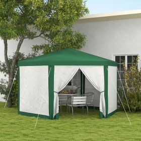 13' x 11' Outdoor Party Tent (Option: Green-1100x200x210 mm)