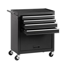 4 DRAWERS TOOL CABINET (Option: TOOL CABINET-BLACK)
