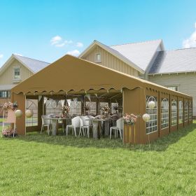 20' x 40' Party Tent (Option: Brown-2080x220x120 mm)